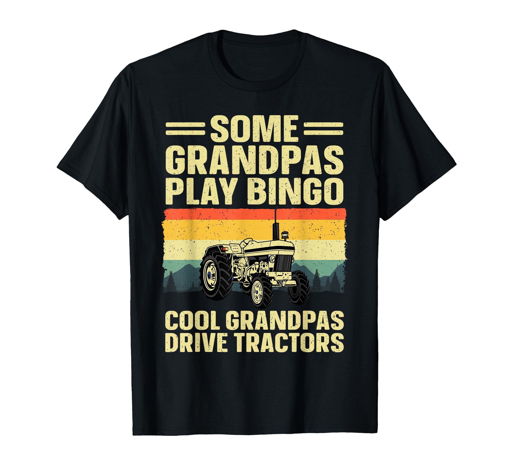 Tractor Art Grandpa Farming Farmer Farm T-Shirt - Novelty Apparel Unisex - T-Shirt, Sweatshirt, Hoodie
