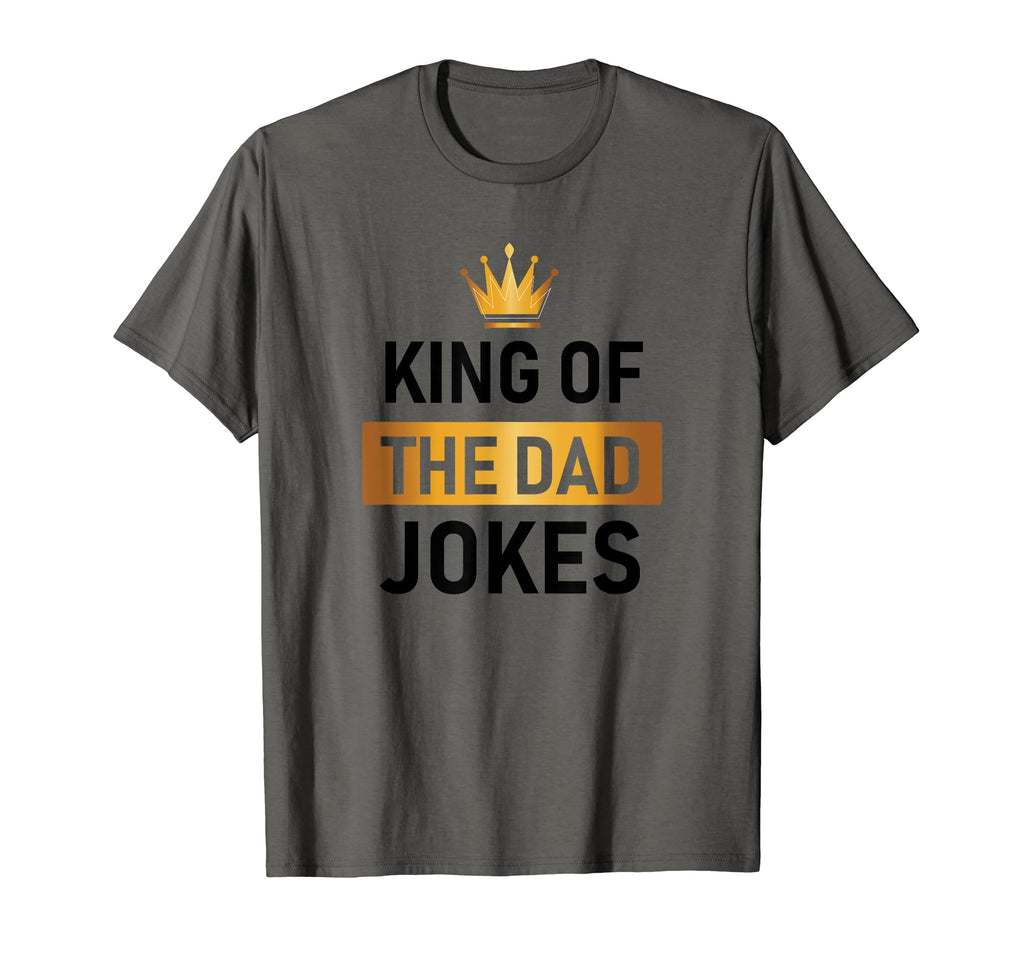 King Dad Jokes T-Shirt - Minimalist Print Unisex - T-Shirt, Sweatshirt, Hoodie