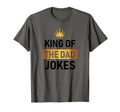 King Dad Jokes T-Shirt - Minimalist Print Unisex - T-Shirt, Sweatshirt, Hoodie