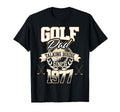 Golf Dad Talking Birdie Since 1977 T-Shirt - Minimalist Print Unisex - T-Shirt, Sweatshirt, Hoodie