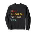 Funny Dad Best Clownfish Step Dad Sweatshirt - Custom Art Print for Adults - T-Shirt, Sweatshirt, Hoodie