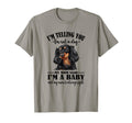 Funny Mom Says Im Black Long Haired T-Shirt - Aesthetic Graphic Unisex - T-Shirt, Sweatshirt, Hoodie