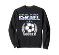 Israel Soccer Fans Jersey Proud Sweatshirt - Unique Graphic for Adults - T-Shirt, Sweatshirt, Hoodie