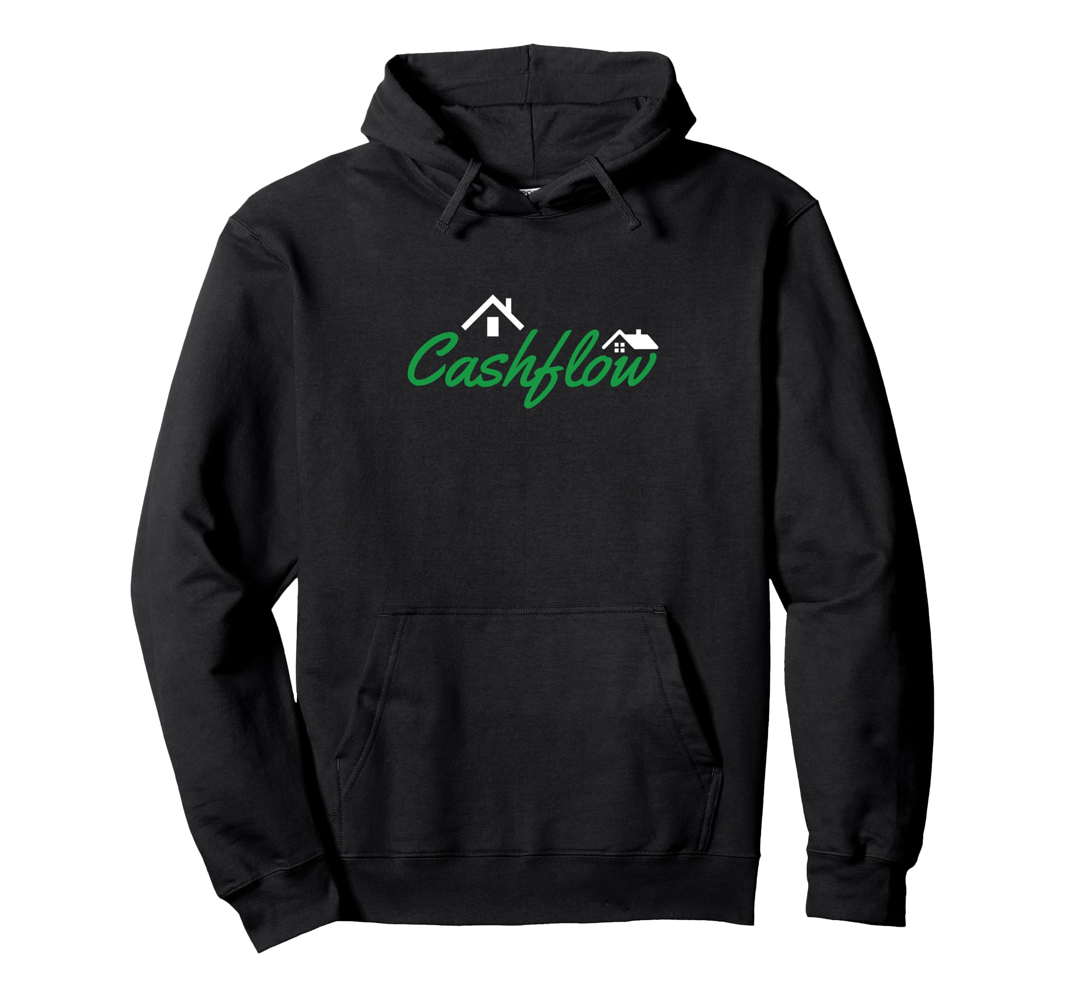 Cashflow House Real Estate Investor Hoodie - Minimalist Print Unisex - T-Shirt, Sweatshirt, Hoodie