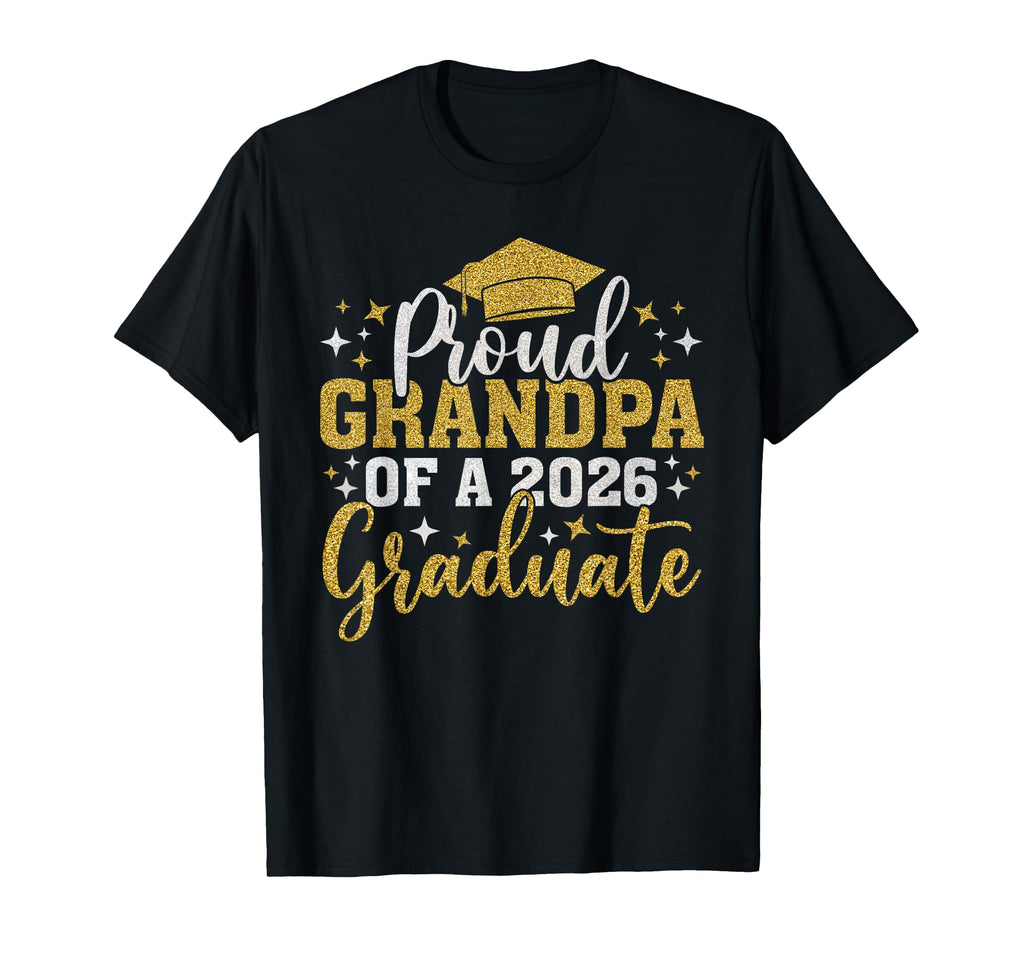 Grandpa Senior 2026 Proud Grandpa T-Shirt - Fun Novelty Design for Adults - T-Shirt, Sweatshirt, Hoodie