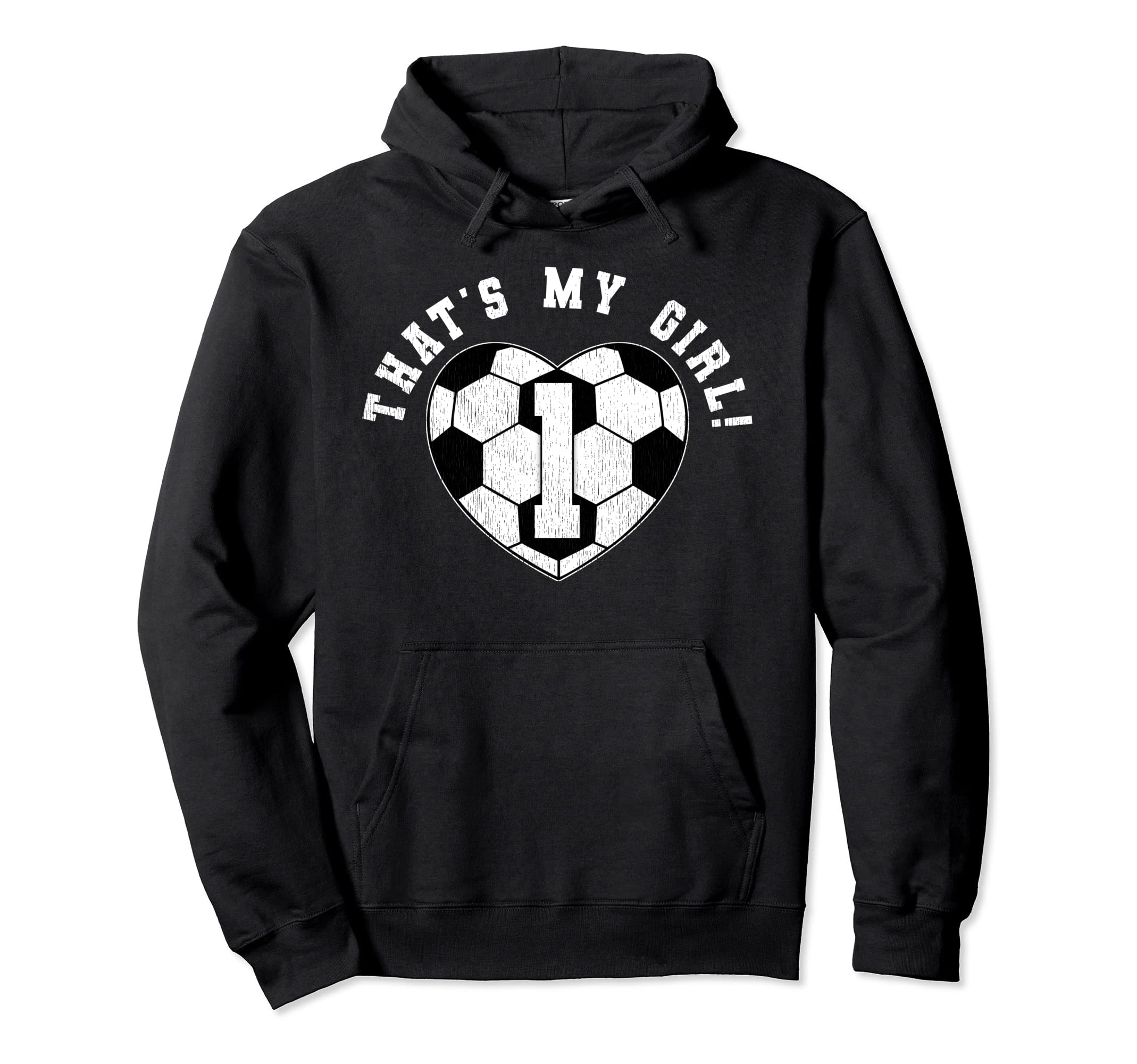 Thats My Soccer Player Mom Dad Jersey Hoodie - Graphic Print for Adults - T-Shirt, Sweatshirt, Hoodie