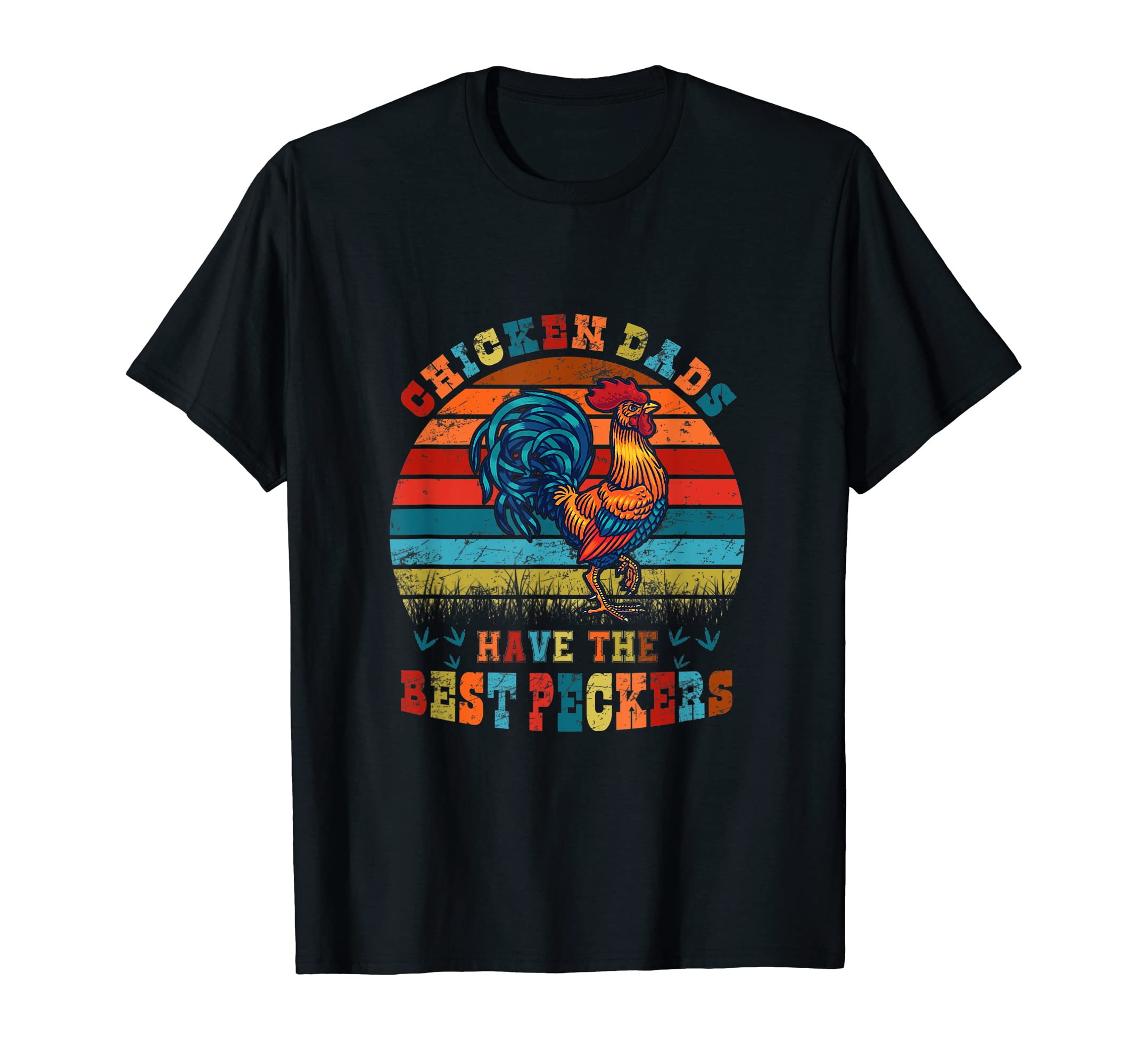 Chicken Dads Have Best Peckers T-Shirt - Aesthetic Graphic Men Women - T-Shirt, Sweatshirt, Hoodie