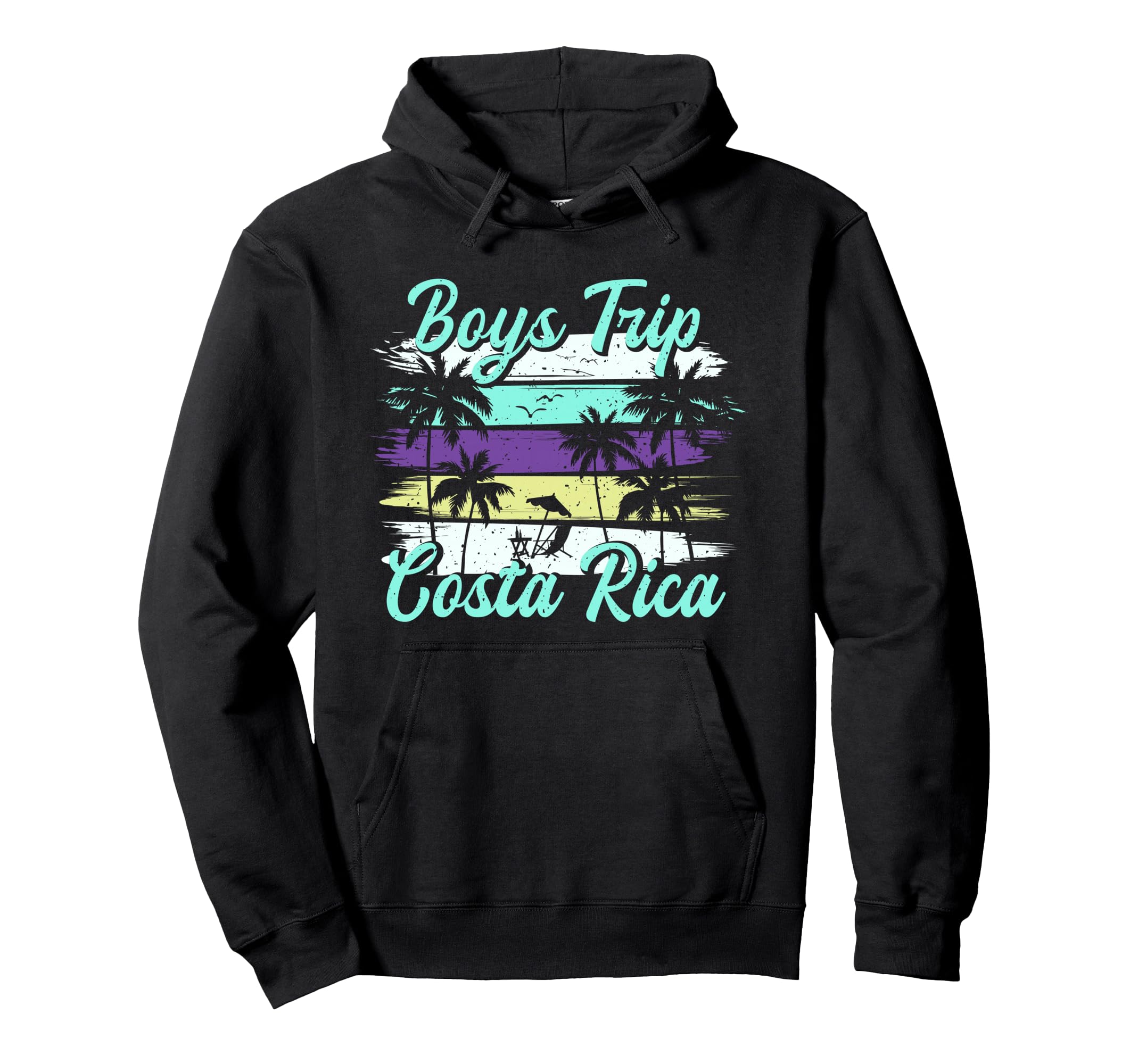 Costa Rica Guys Trip Matching Hoodie - Trendy Graphic for Adults - T-Shirt, Sweatshirt, Hoodie
