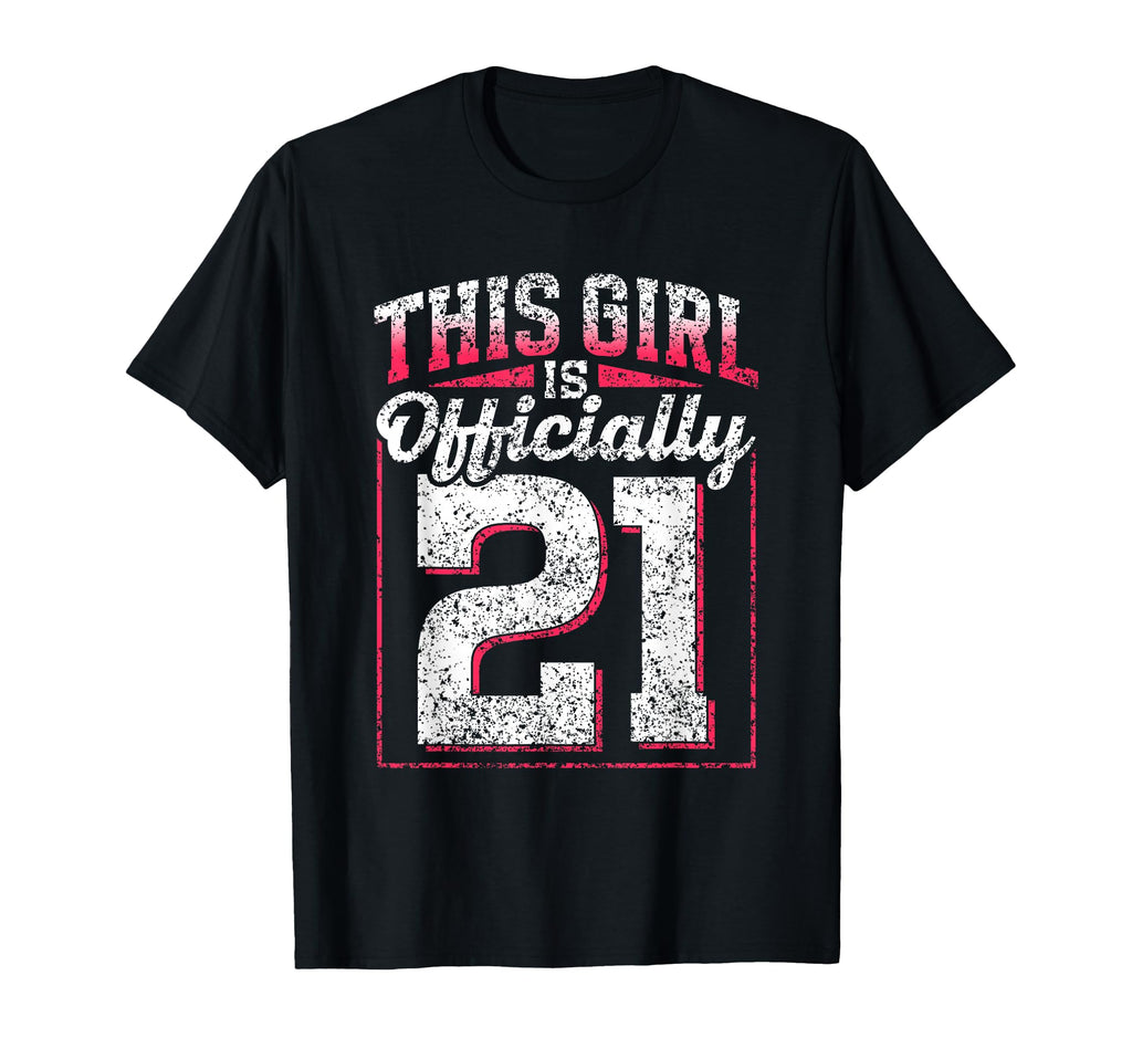 This Is 21 Years Party Birthday T-Shirt - Fun Novelty Design for Adults - T-Shirt, Sweatshirt, Hoodie