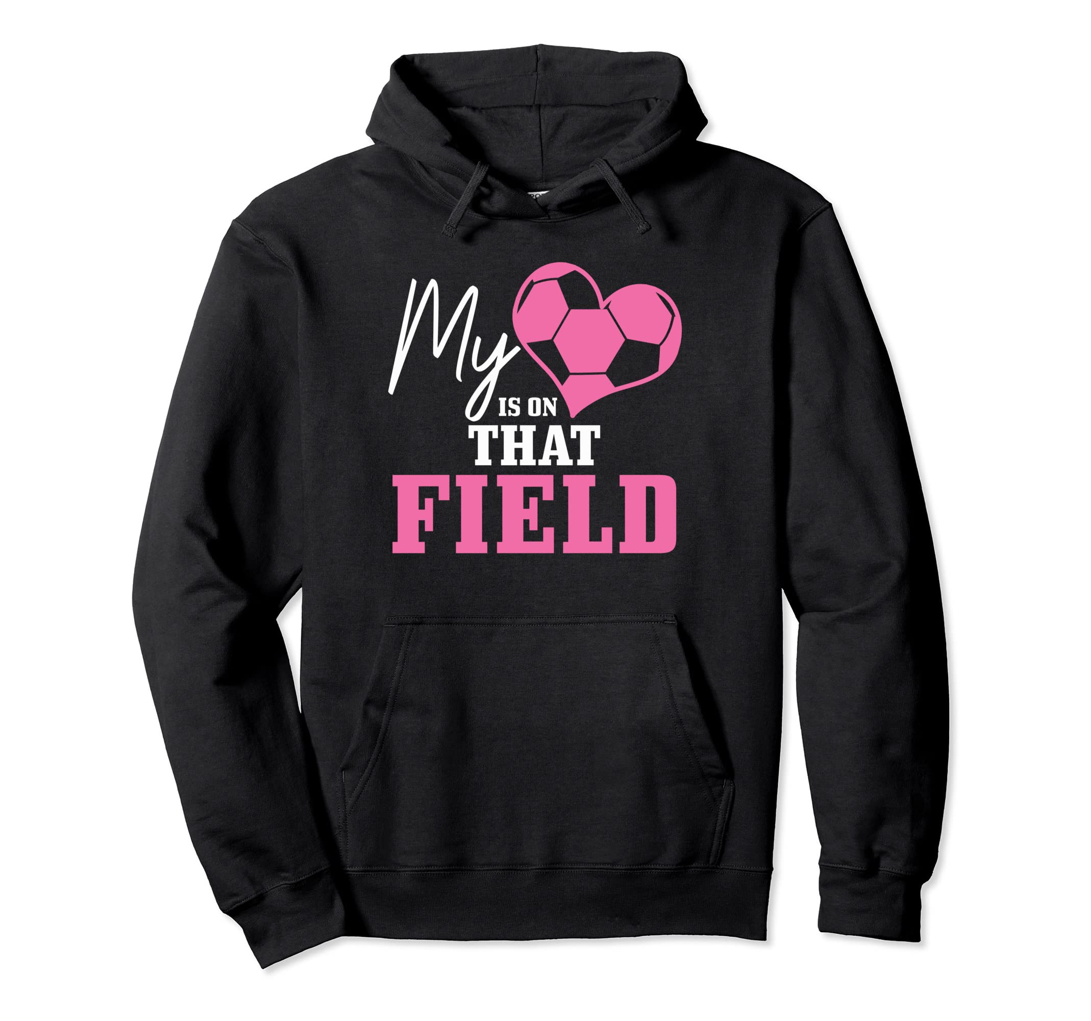 Soccer Mom My Heart Is That Field Coach Hoodie - Minimalist Print Unisex - T-Shirt, Sweatshirt, Hoodie
