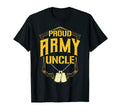 Mens Mens Proud Army Uncle Military Pride T-Shirt - Minimalist Print Unisex - T-Shirt, Sweatshirt, Hoodie