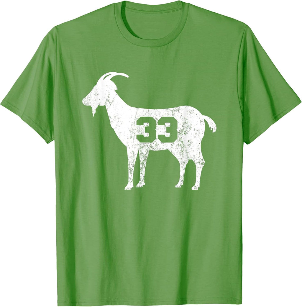 Vintage GOAT 33 Distressed Apparel - Adult & Kids T-Shirts, Sweatshirts & Hoodies apparel design preview 1