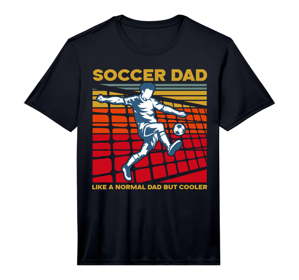 Soccer Dad Like Normal But Cooler T-Shirt - Minimalist Print for Adults - T-Shirt, Sweatshirt, Hoodie