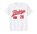T Rkiye 26 Soccer Fan Jersey Turkish T-Shirt - Trendy Graphic for Adults - T-Shirt, Sweatshirt, Hoodie