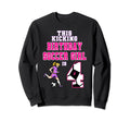 This Birthday Soccer Is 4 Soccer Sweatshirt - Trendy Graphic Men Women - T-Shirt, Sweatshirt, Hoodie