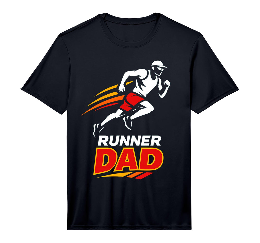 Runner Dad Running Lover Sports Athletic T-Shirt - Graphic Print Unisex - T-Shirt, Sweatshirt, Hoodie