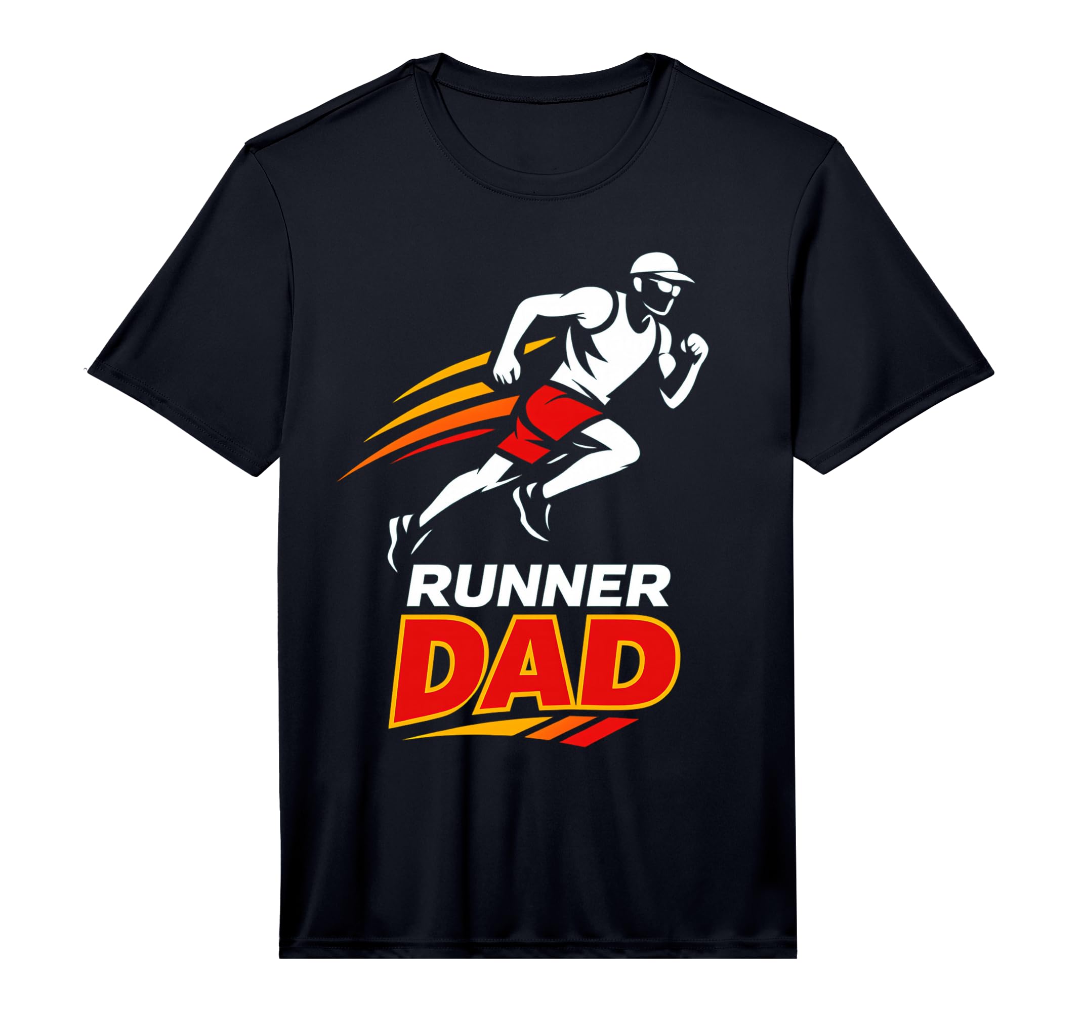 Runner Dad Running Lover Sports Athletic T-Shirt - Graphic Print Unisex - T-Shirt, Sweatshirt, Hoodie