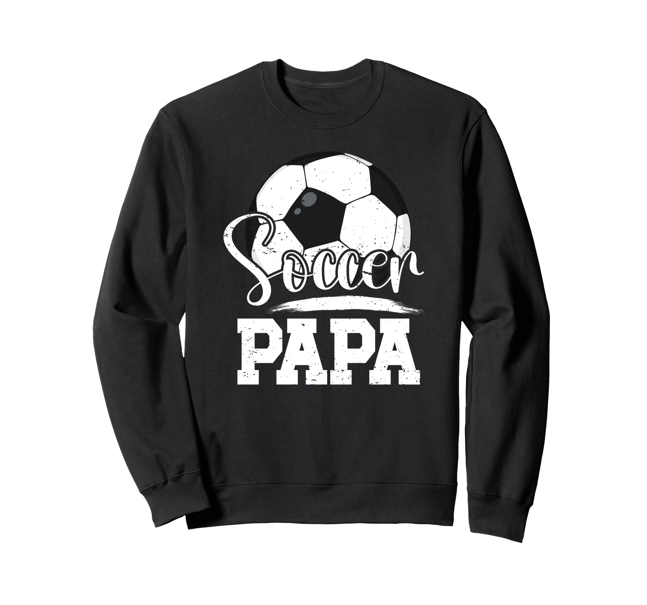 Soccer Papa Grandpa Papa Soccer Sweatshirt - Custom Art Print Unisex - T-Shirt, Sweatshirt, Hoodie