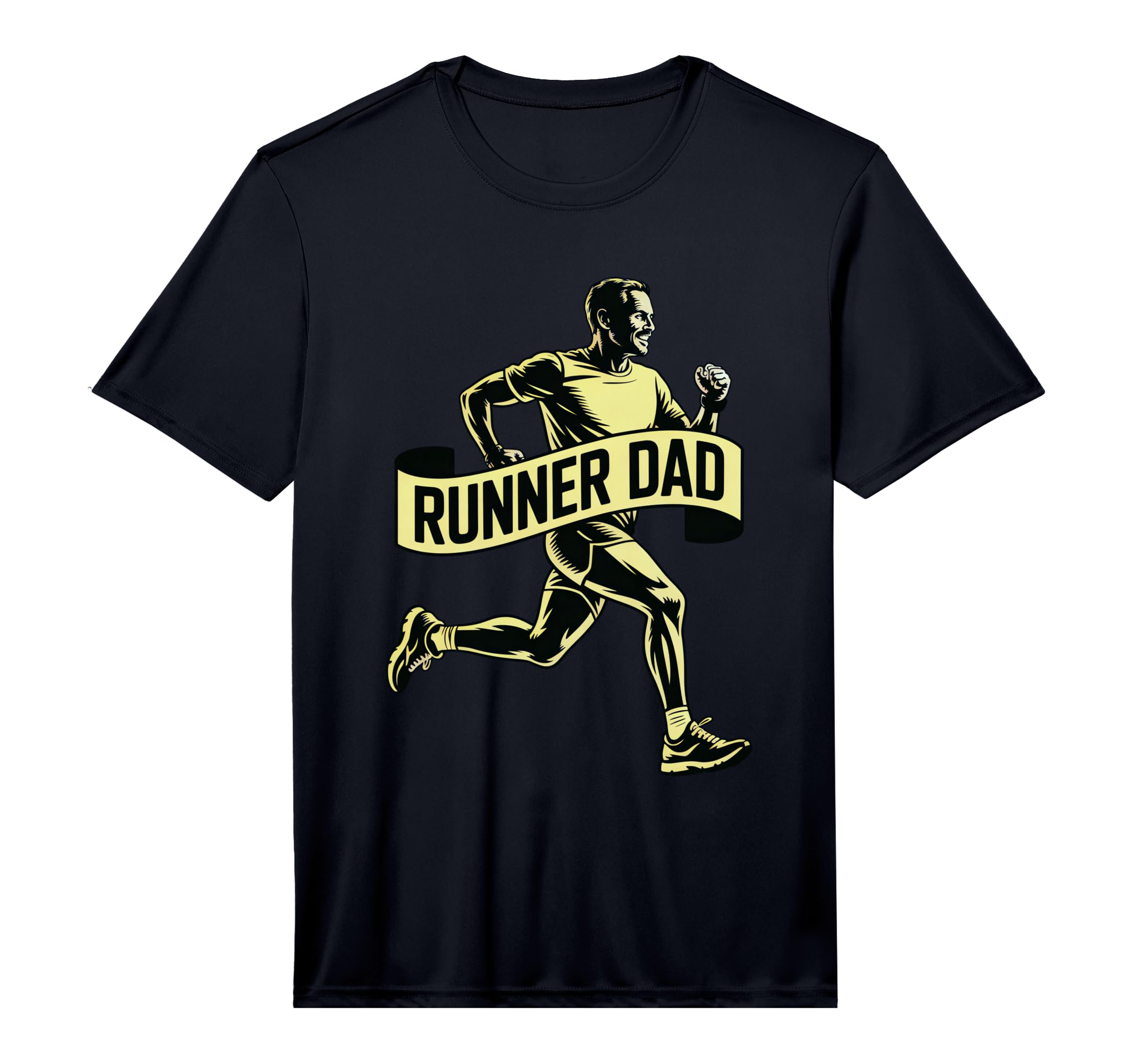 Runner Dad Running Lover Sports Athletic T-Shirt - Novelty Apparel Unisex - T-Shirt, Sweatshirt, Hoodie