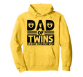 Dad Twins Overachiever Father Twins Hoodie - Casual Everyday Wear Unisex - T-Shirt, Sweatshirt, Hoodie