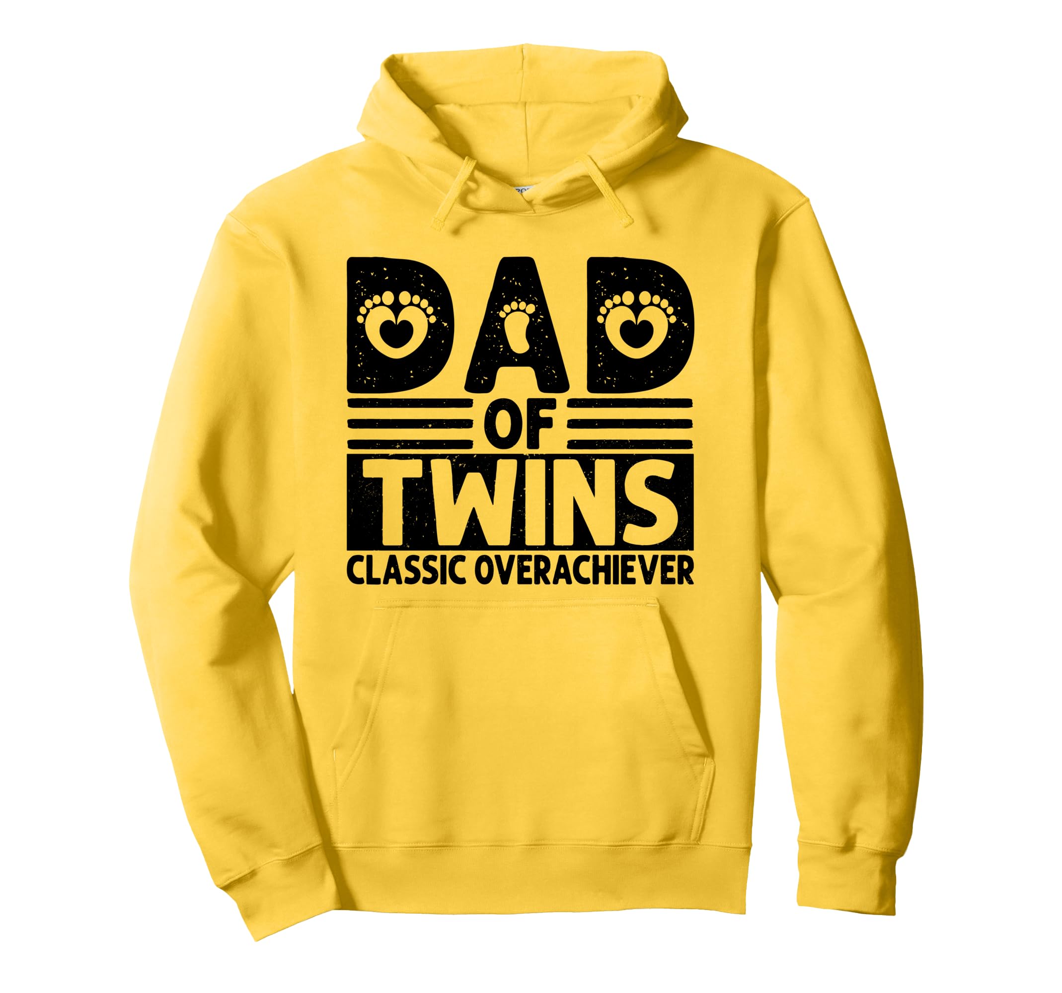 Dad Twins Overachiever Father Twins Hoodie - Casual Everyday Wear Unisex - T-Shirt, Sweatshirt, Hoodie