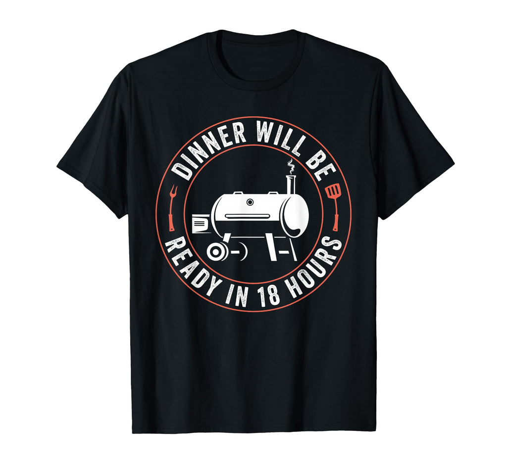 Bbq Dad Funny Smoking Meat Smoker T-Shirt - Minimalist Print for Adults - T-Shirt, Sweatshirt, Hoodie