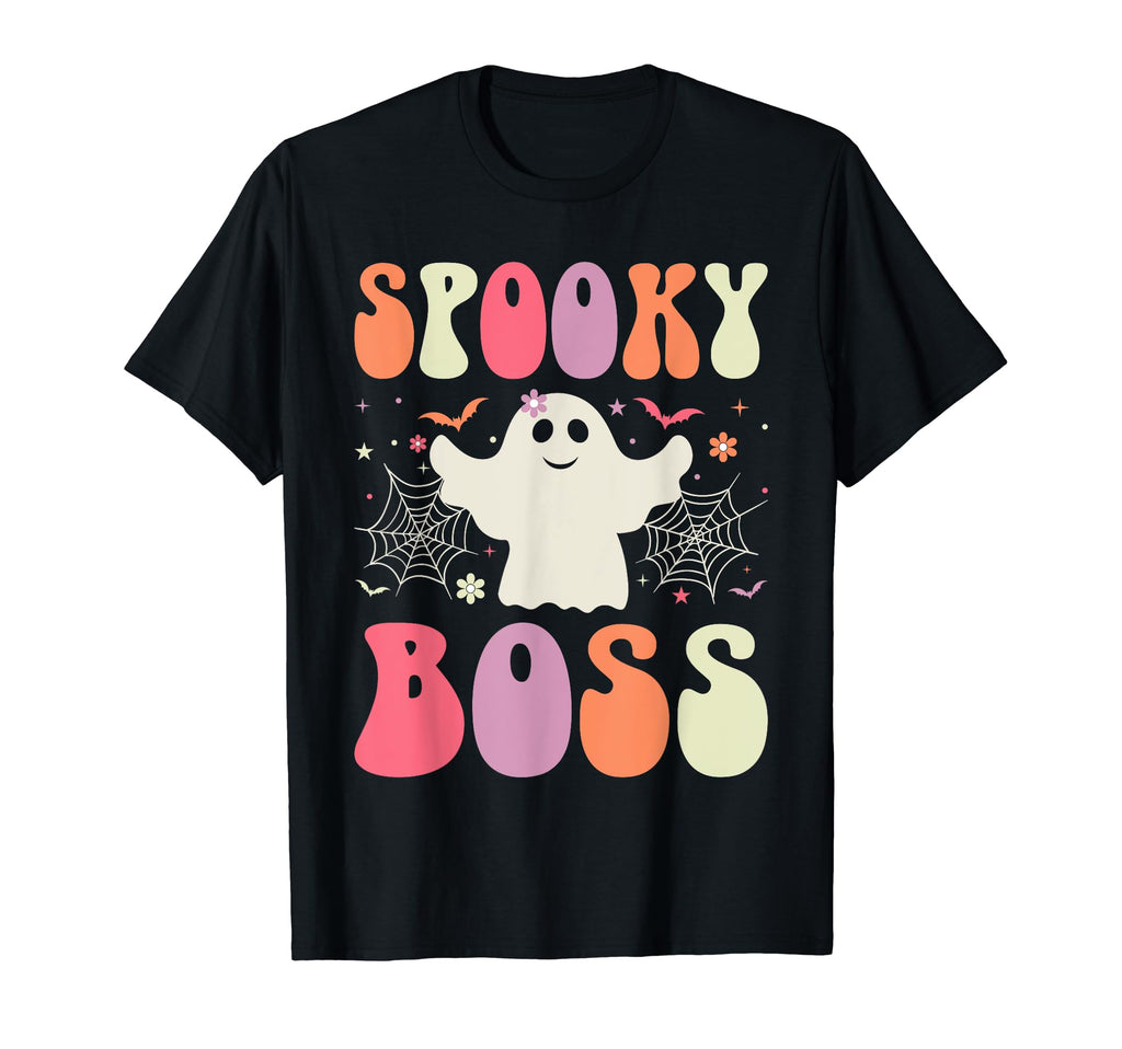 Spooky Boss Halloween Matching Skeleton T-Shirt - Trendy Graphic Unisex - T-Shirt, Sweatshirt, Hoodie