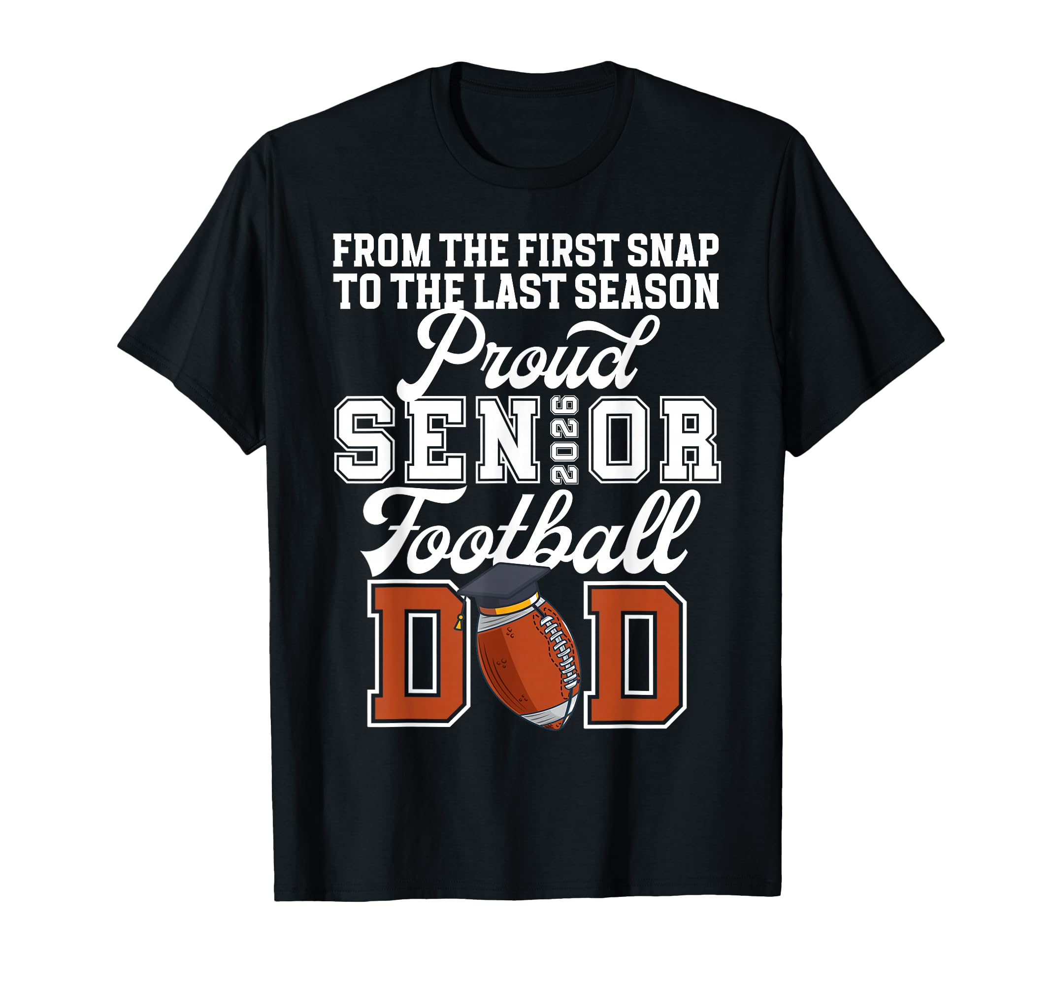 Proud Football Senior Dad 2026 T-Shirt - Fun Novelty Design Men Women - T-Shirt, Sweatshirt, Hoodie