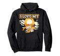 I Love My Bearded Dragon Hoodie - Fun Novelty Design Unisex - T-Shirt, Sweatshirt, Hoodie