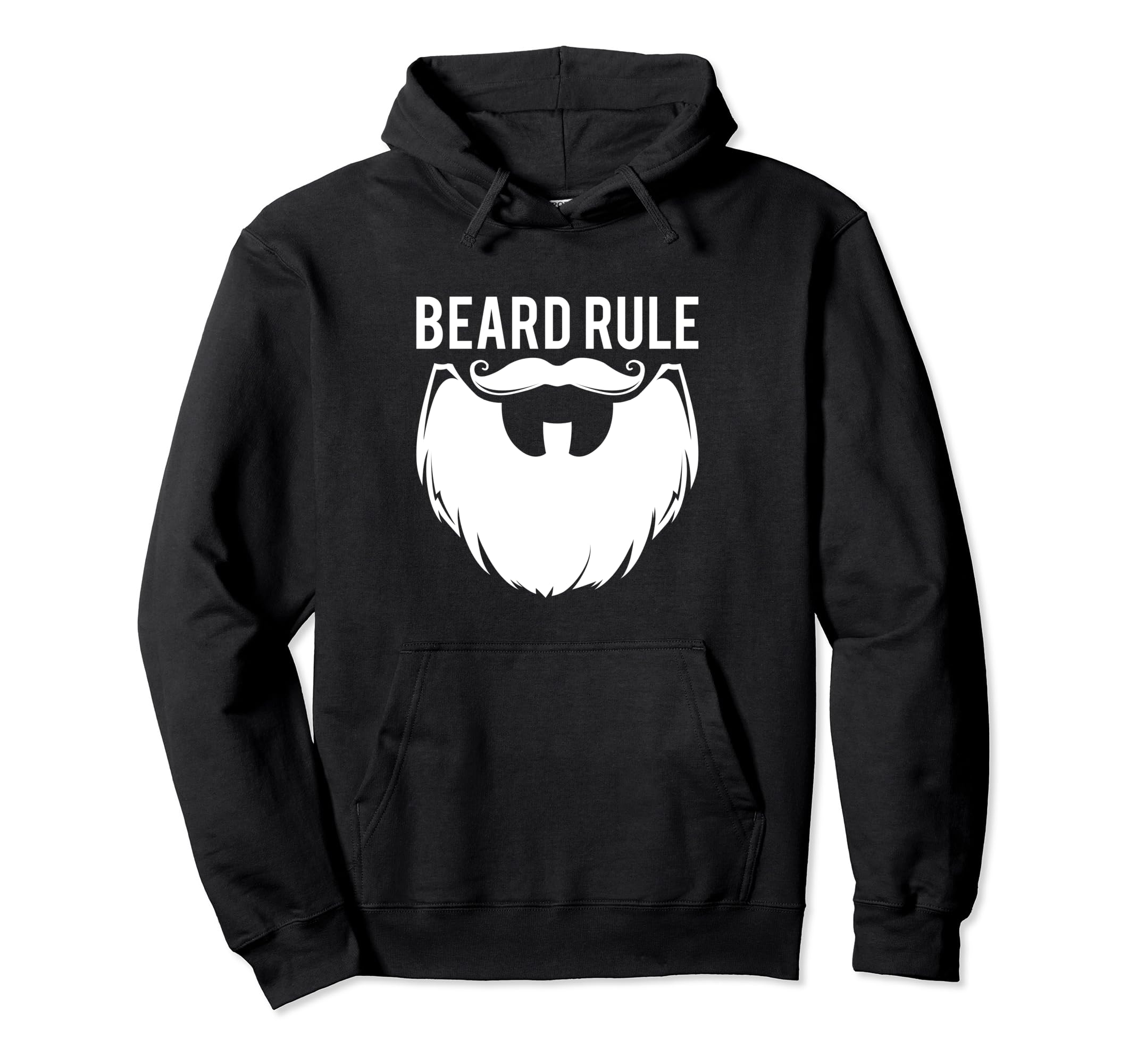 Bearded Guy Funny Beard Lover Hoodie - Minimalist Print for Adults - T-Shirt, Sweatshirt, Hoodie