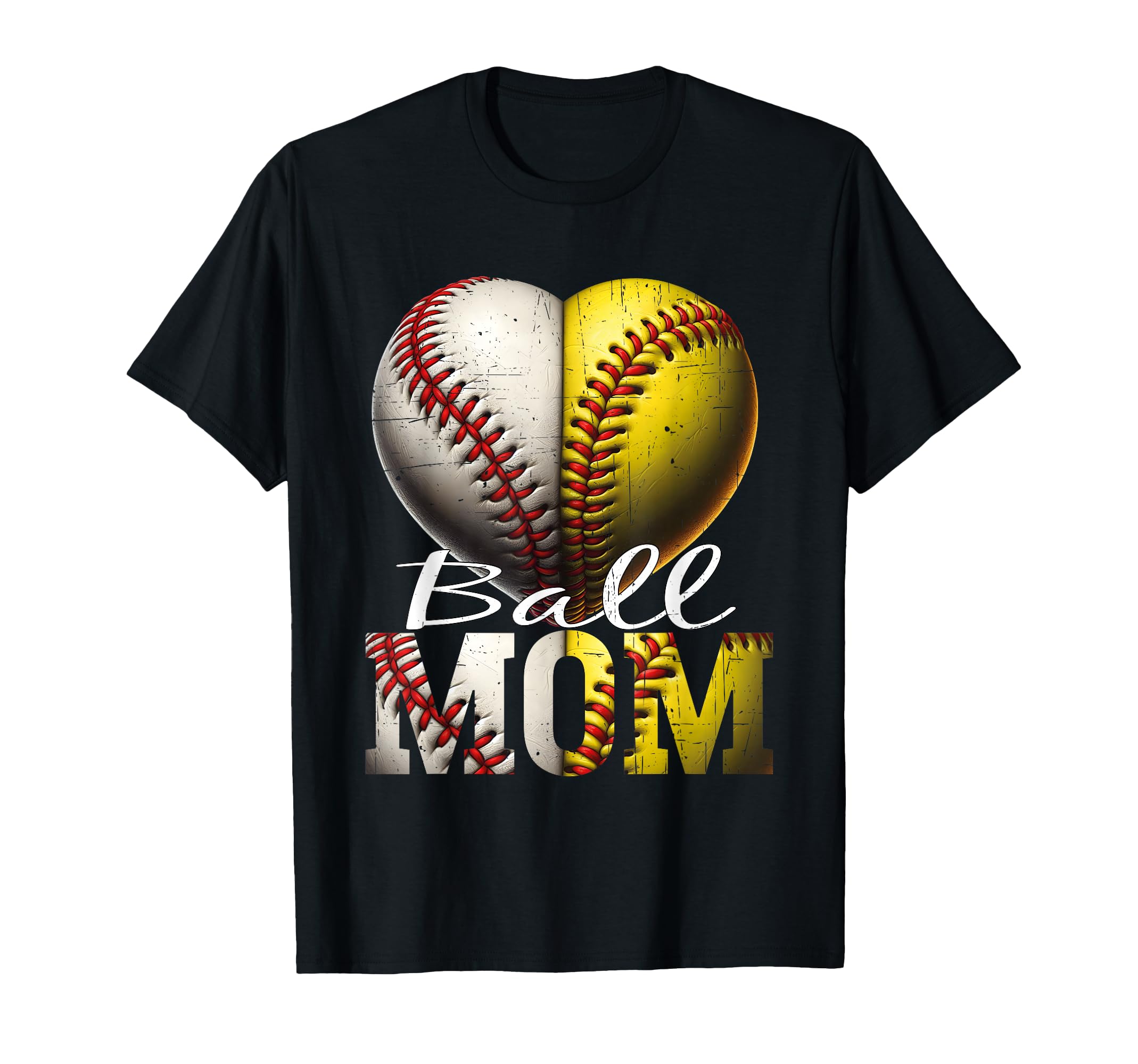 Funny Ball Mom Softball Baseball T-Shirt - Fun Novelty Design Men Women - T-Shirt, Sweatshirt, Hoodie
