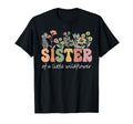 Sister Little Wildflower Family T-Shirt - Aesthetic Graphic Men Women - T-Shirt, Sweatshirt, Hoodie