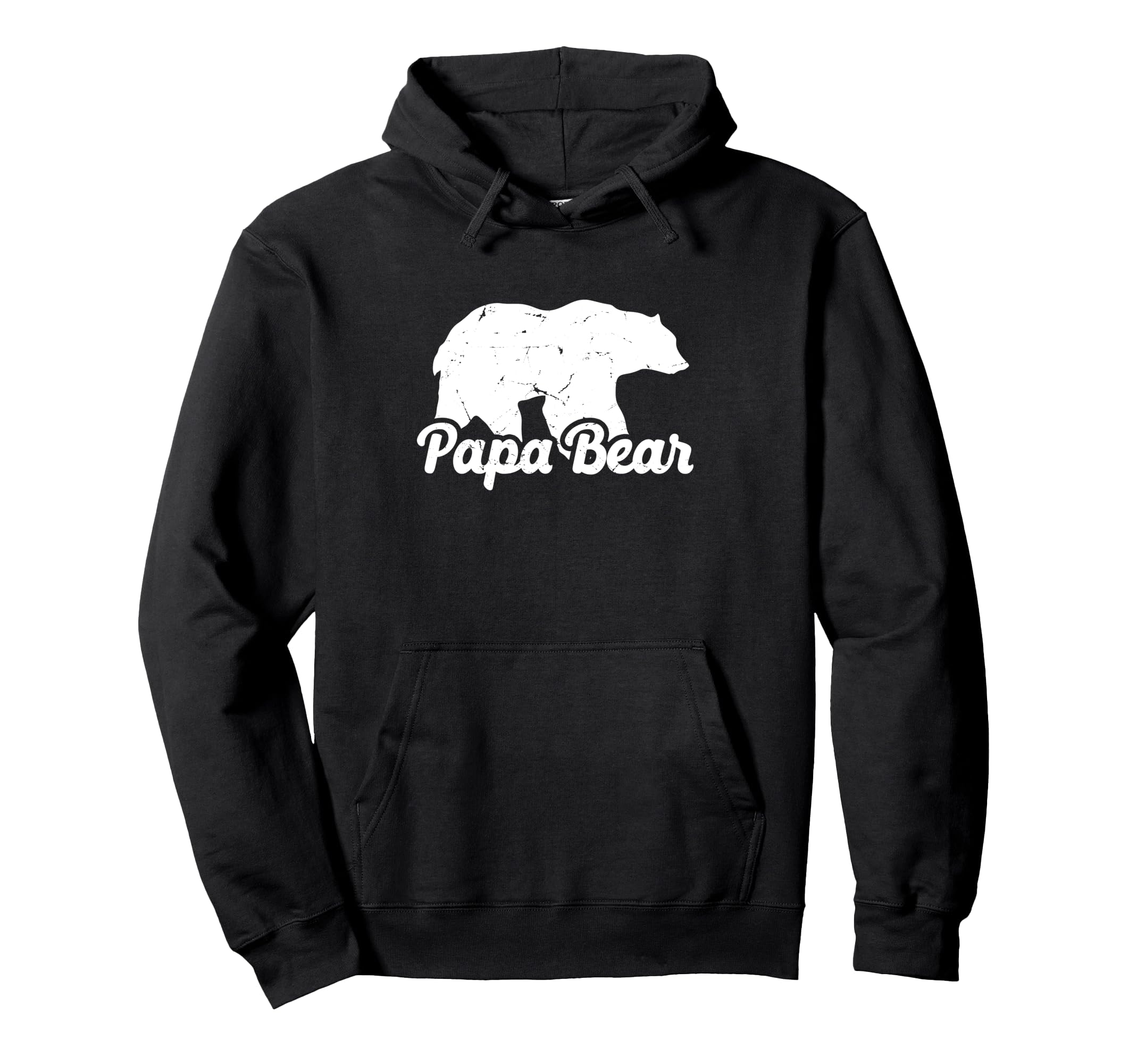 Papabear Papa Bear Daddy Dad Fathers Day Hoodie - Aesthetic Graphic Unisex - T-Shirt, Sweatshirt, Hoodie