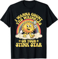 I Wanna Count The Wrinkles On Your Stink Star - Adult & Kids T-Shirts, Sweatshirts & Hoodies apparel design preview 1