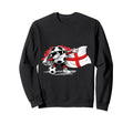 Dabbing Ball Soccer England Sweatshirt - Casual Everyday Wear Men Women - T-Shirt, Sweatshirt, Hoodie