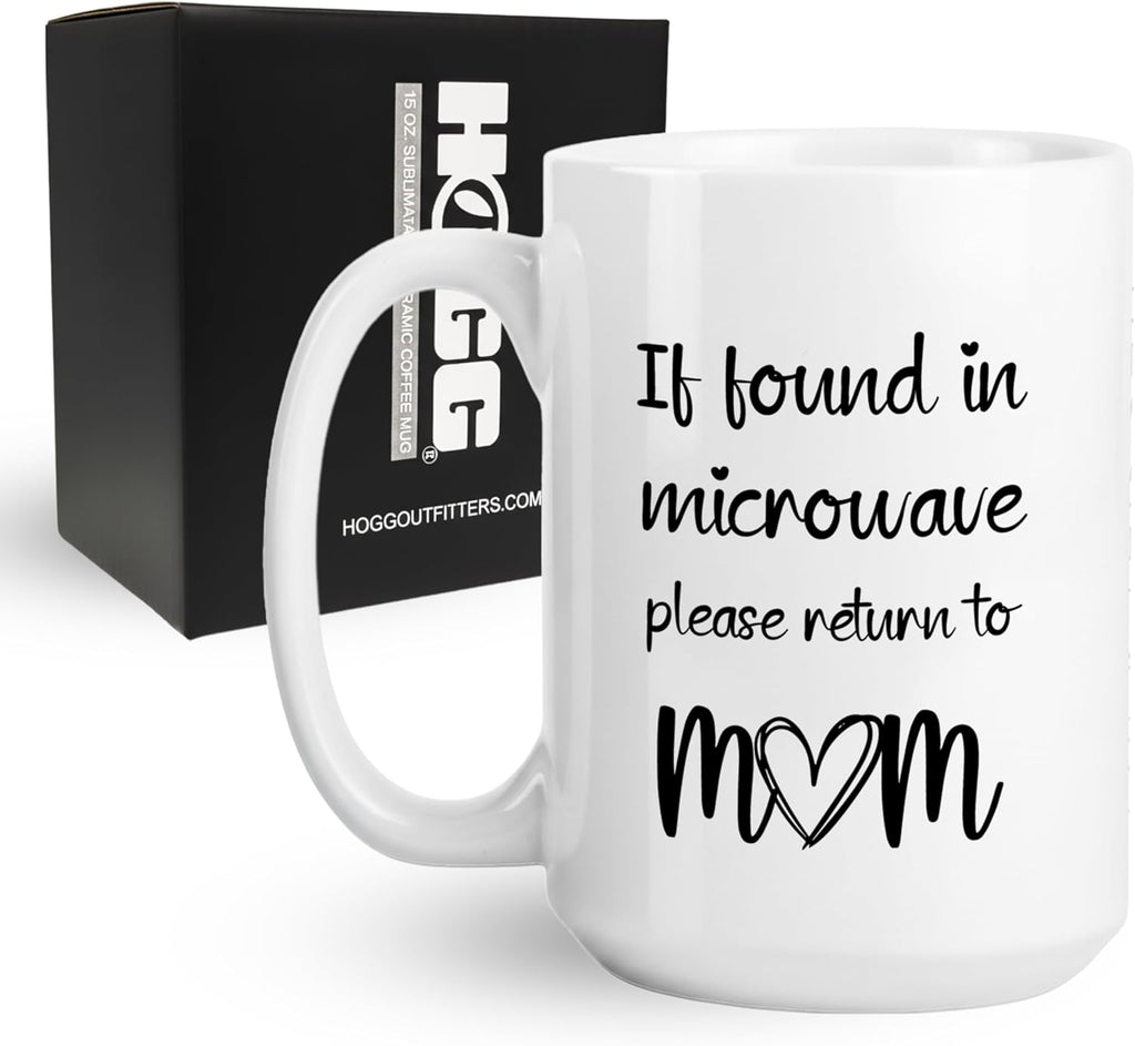 Hogg If Found In Microwave Please Return To Mom Mug, - Adult & Kids T-Shirts, Sweatshirts & Hoodies apparel design preview 1