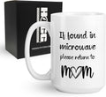 Hogg If Found In Microwave Please Return To Mom Mug, - Adult & Kids T-Shirts, Sweatshirts & Hoodies apparel design preview 1