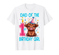 Dad 1St Birthday Fluffy Cow Hat T-Shirt - Unique Graphic for Adults - T-Shirt, Sweatshirt, Hoodie