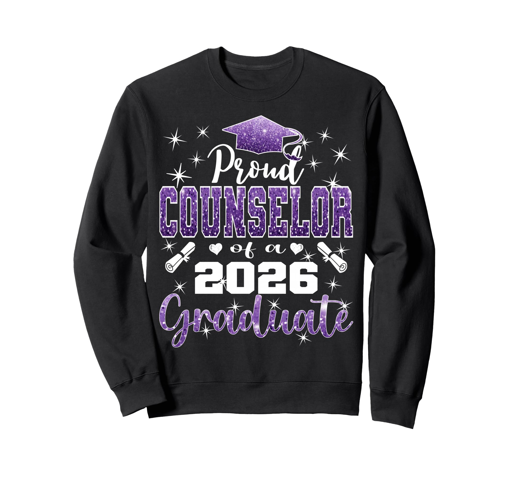 Super Proud Counselor 2026 Sweatshirt - Minimalist Print for Adults - T-Shirt, Sweatshirt, Hoodie