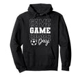 Preppy Game Day Soccer Parent Streetwear Hoodie - Trendy Graphic Men Women - T-Shirt, Sweatshirt, Hoodie