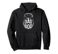 Kettlebell Dad Bod Father Gym Training Hoodie - Novelty Apparel Men Women - T-Shirt, Sweatshirt, Hoodie