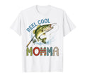 Reel Momma Fishing Gifts Momma Birthday T-Shirt - Fun Novelty Design Unisex - T-Shirt, Sweatshirt, Hoodie