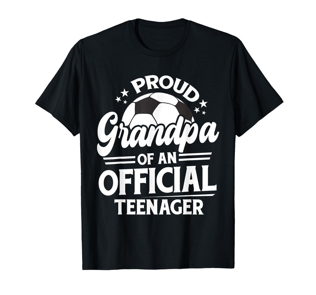 Proud Grandpa Teenager 13Th Birthday T-Shirt - Custom Art Print Unisex - T-Shirt, Sweatshirt, Hoodie