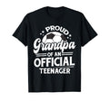 Proud Grandpa Teenager 13Th Birthday T-Shirt - Custom Art Print Unisex - T-Shirt, Sweatshirt, Hoodie