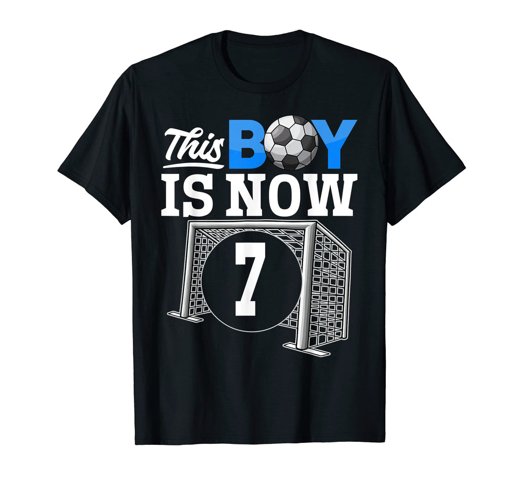 Soccer This Is Now 7 Th Birthday T-Shirt - Fun Novelty Design for Adults - T-Shirt, Sweatshirt, Hoodie