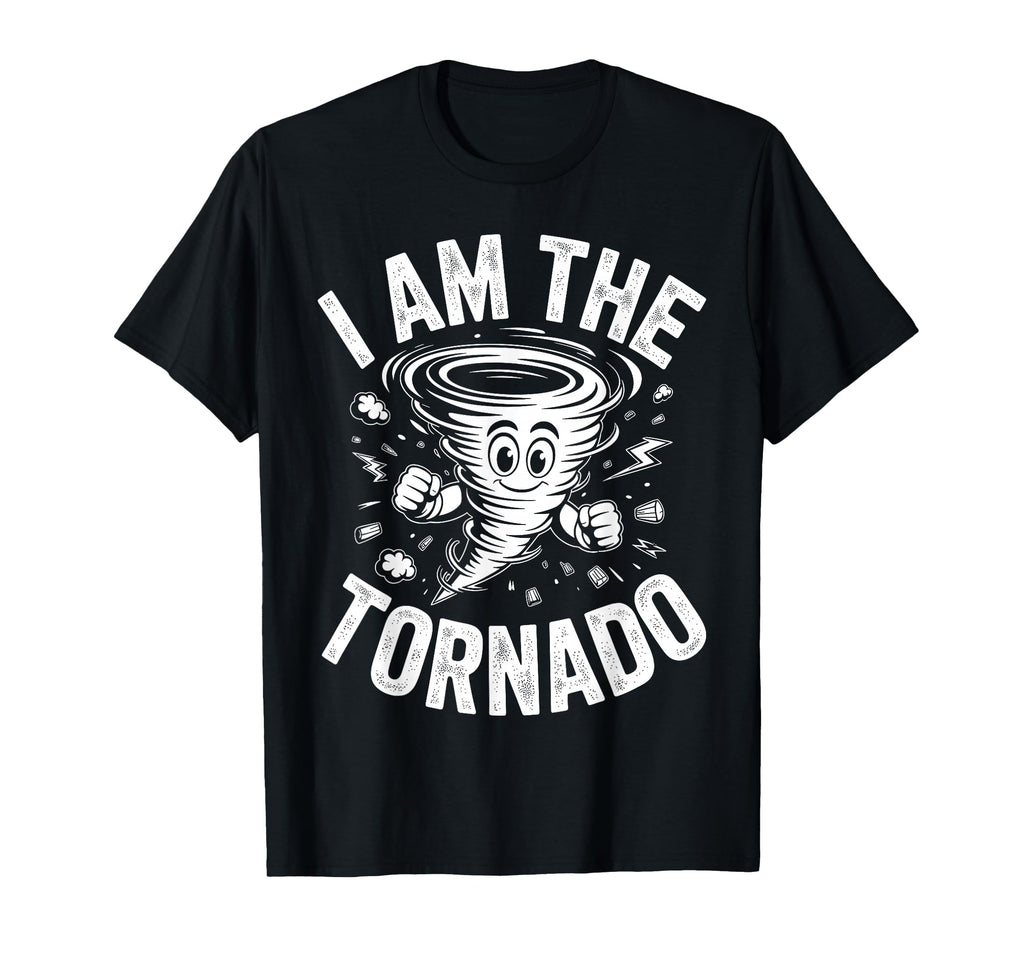 Tornado Art Weather Chaser Hunter T-Shirt - Trendy Graphic for Adults - T-Shirt, Sweatshirt, Hoodie