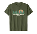 Annandale Va Throwback 70S T-Shirt - Fun Novelty Design Men Women - T-Shirt, Sweatshirt, Hoodie