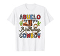 Abuelo Birthday Cowboy Western Birthday T-Shirt - Trendy Graphic Unisex - T-Shirt, Sweatshirt, Hoodie