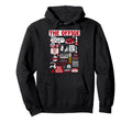 Office Mash Up Funny Hoodie - Fun Novelty Design for Adults - T-Shirt, Sweatshirt, Hoodie