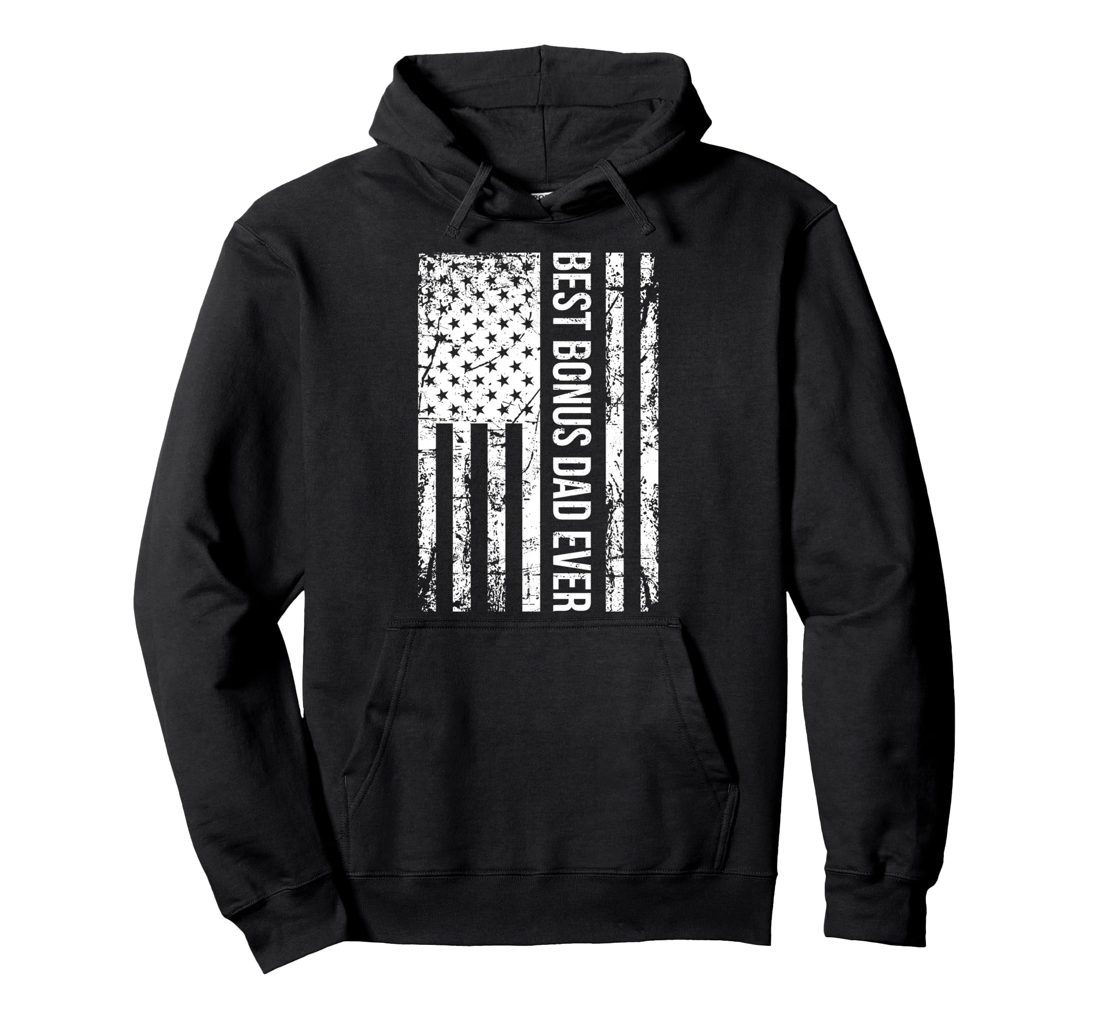 Step Dad Best Bonus Dad Ever Stepdad Hoodie - Aesthetic Graphic Men Women - T-Shirt, Sweatshirt, Hoodie
